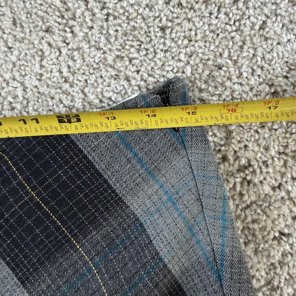 Jones Wear Skirt Womens 4 Gray Plaid Tweed A-Line Midi Lined Stretch Office - Picture 4 of 7